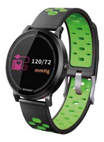 Smartwatch Con Pantalla Oled Ip67 Color Verde - Ps Color del bisel Negro