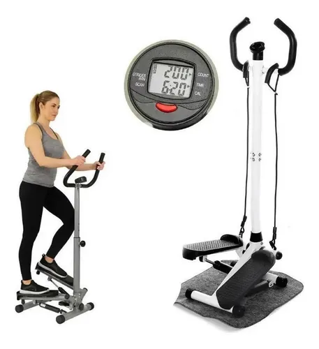 Mini Stepper Eliptica Hidraulico Banda Resistencias