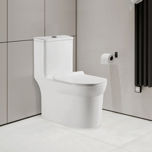 Vaso Monobloco Completo, Instalação Simples Mx101 Slow Close Cor Branco