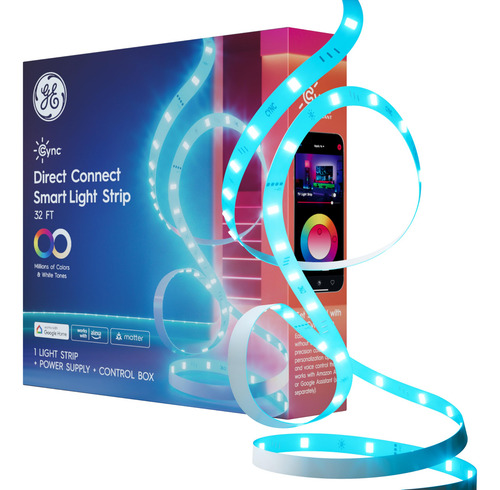 Tira De Luces Led Cync Smart Que Cambia De Color De 32 Pies