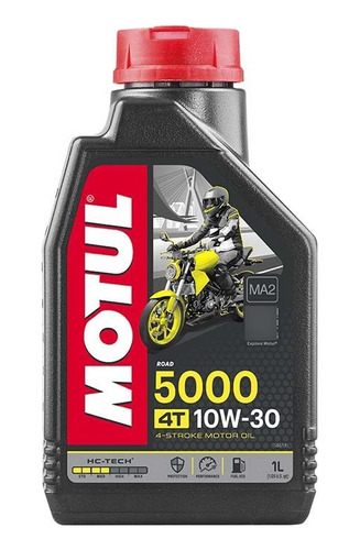 Aceite Motul 5000 Hc-tec 4t 10w-30 Semi-sintetico 1lt C