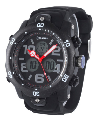 Relogio X-games Masculino Xmppa221 P2px Preto Anadigi 