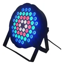 Comprar Tacho Par Led Rgb 54 Led Control Dmx Ritmico Para Dj Evento
