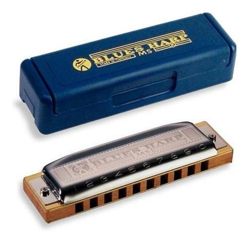  Armónica Hohner Blues Harp Diatónica Varios Tonos - Plus