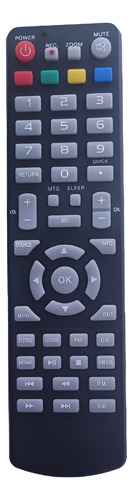Control Remoto Para Smart Tv  Tonomac - Admiral - Ken Brown Negro