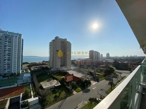 Departamento 2 Dormitorios En Gala Tower, Mansa, Punta Del Este - Ref: 3745