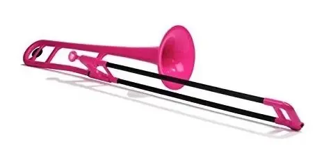 Trombone De Plástico Pbone Pink Rosa | MercadoLivre