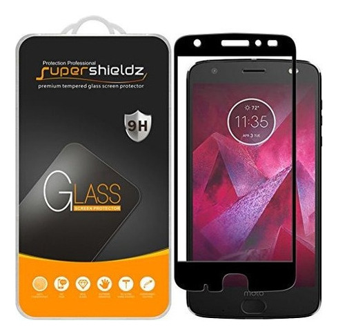 [paquete De 2] Supershieldz Para La Edicion  Moto Z2 Force