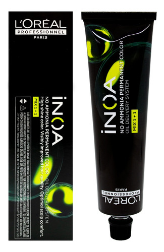 Loreal Inoa X2 Tinturas Cabello Sin Amoníaco Tono 7.3 X 60gr