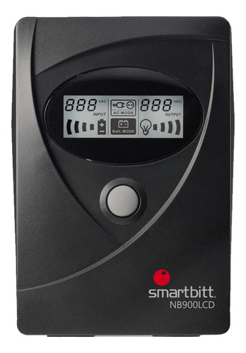 No Break Smartbitt 900 Va / 450 W Negro Ups Sbnb900lcd