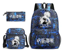 Comprar Kits De Mochilas Escolares Jujutsu Kaisen Para Niños,3pcs