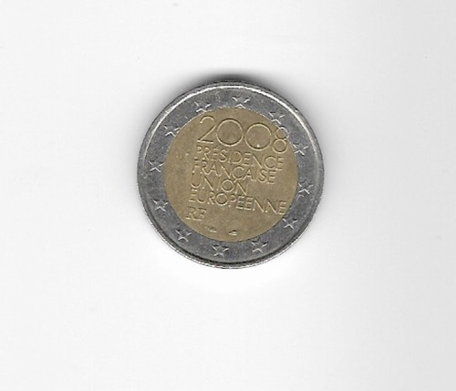 Ltc349. Coleccionable 2 Euros De Francia De 2008.