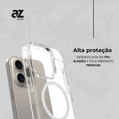 Capa Anti Impacto Az Magsafe Pro Bold Para iPhone 15 Pro