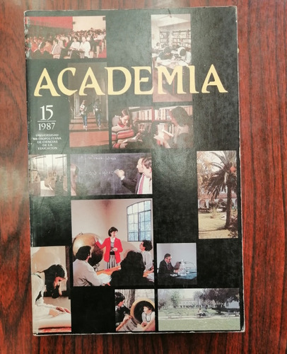 Revista Academia 1987 Universidad Ciencias De La Educacion