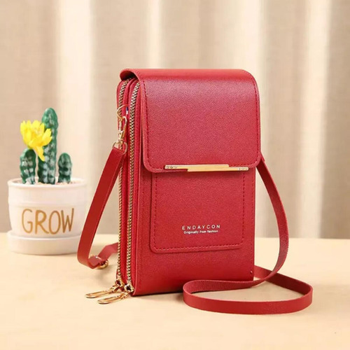 Bolso De Lujo Porta Celular Multifuncional Manos Libres