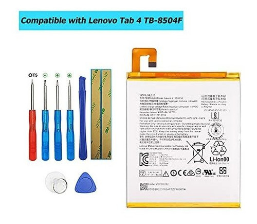 Bateria L16d1p34 Para Lenovo Tab 4 Tb-8504f Tb-8504x
