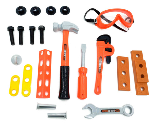 Kit /set Herramientas Para Niños 21 Piezas - 11333