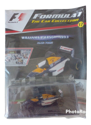 Coleccin Auto Formula 1 N17 Williams Fw15c  1993 A Ktabllee