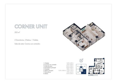 Cipriani Residences - Unidad Esquina