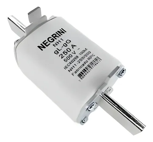 Retardado Fusível Nh1 250a 500v 100ka Gl-gg Retardado Negrini | Parcelamento sem ...