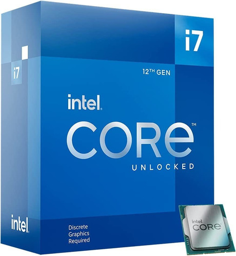 Procesador Intel Core I7-12700kf S-1700 3.60ghz 12-core 25mb