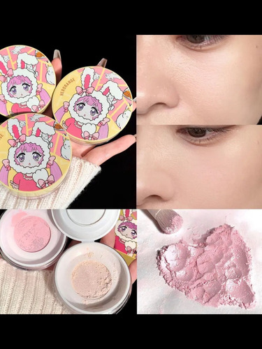 Set 3 Polvos TraslĂșcidos Matificantes Fijadores Maquillaje