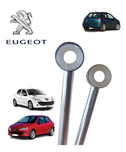 Imagem 5 de 5 de 2 Haste Bieleta Câmbio Peugeot 206 207 1.4 1.6 16cm Curta