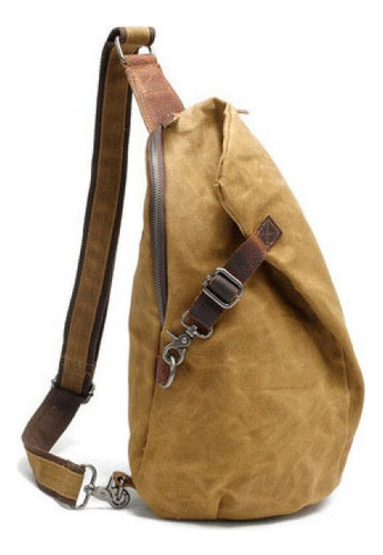 Bolso De Pecho Vintage, Bolso De Hombro De Lona Para Hombre