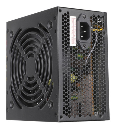 Imagen 2 de 7 de Fuente Segotep Atx-500w 23a Cooler 120mm Con Cable Power