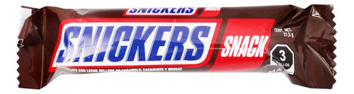 13 Pack Chocolate Relleno Caramelo Y Cacahuate Snickers Bar