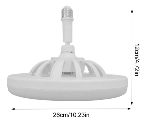 Luz Led Con Ventilador | Techo Con Mando A Distancia - 3