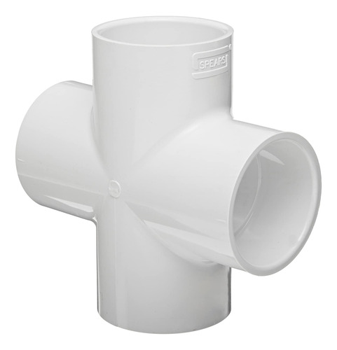 Spears 420 Series Pvc Pipe Fitting, Cross, Schedule 40,...