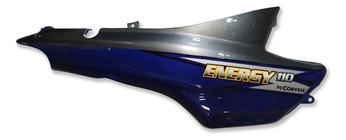 Lateral Tras Corven Energy 110 Der. Azul C/detalles Original