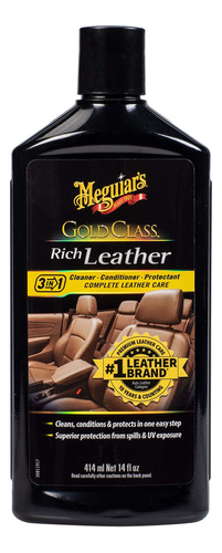 Meguiars G Gold Class Rich Leather Lotion - Limpia, Acondic.