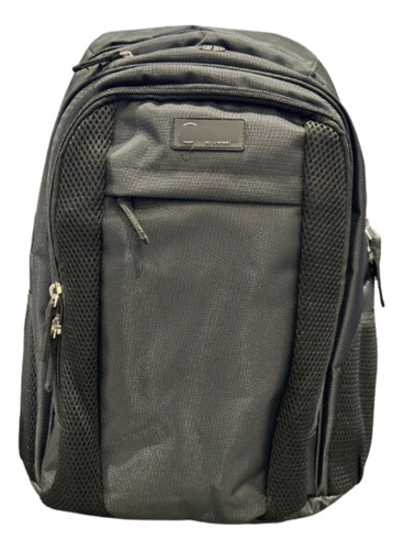 Mochila @bag Chenson Notebook. A Mais Resistente Do Brasil! Cor Preto Desenho Do Tecido Lisa