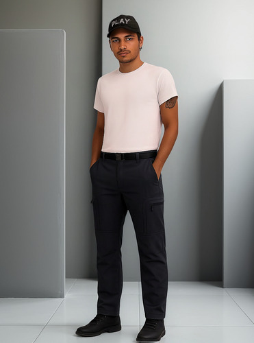 Pantalon Termico Impermeable Cargo Hombre Premium Original