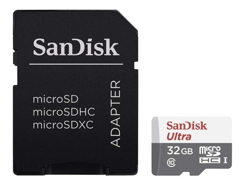 Imagen 2 de 6 de Memoria 32gb Sandisk Ultra C/adaptador 32sdsquns-032g-gn3ma