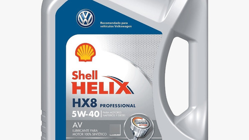 Aceite Motor Shell Helix Hx8 5w40 100% Sint X 4 Lts Lubrione