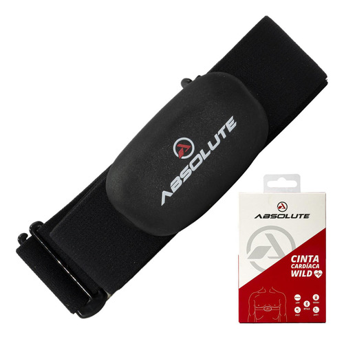 Cinta Cardíaca  Absolute Ant + Bluetooth  - Preto