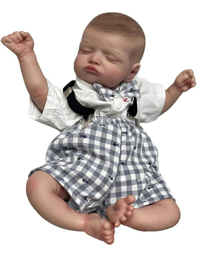 Imagen 7 de 7 de Bebe Real Recien Nacido 51cm Bebes Reborn Silicona Vinilo