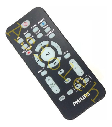 Remoto Philips 711 Repõe 63921 Fwm9000 Fwm9000x Fwm9000x/78