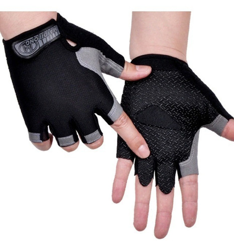 Guantes De Ciclismo Ruta, Silla De Ruedas, Medio Dedo