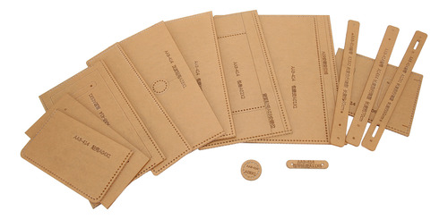 Plantilla Acrílica Para Bolso De Hombro, 14 Piezas, Plantill