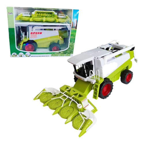 Brinquedo Colheitadeira Seifa Farm Tractor Truck Modelos Cor Verde-escuro Personagem Ceifa 2