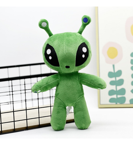 Para. Aftonsparv Green Alien Boneca Pelúcia Brinquedo