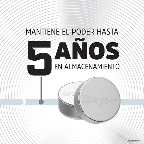 Pila Energizer A76 Alcalina Tira 200 Unidades Lr44 Ag13