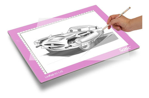 Led Light Pad Sanc L4s (a4) Rosado