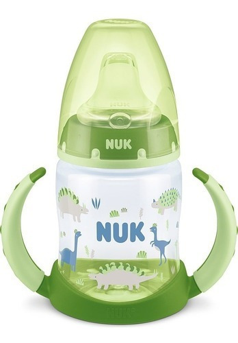 Vaso Aprendizaje Nuk First Choice 150ml 6m+ Con Asas Verde