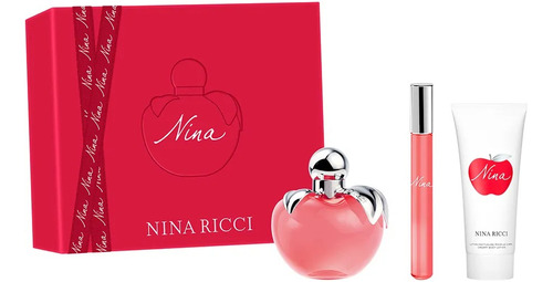 Perfume Mujer Nina Ricci Nina Edt 80ml Set