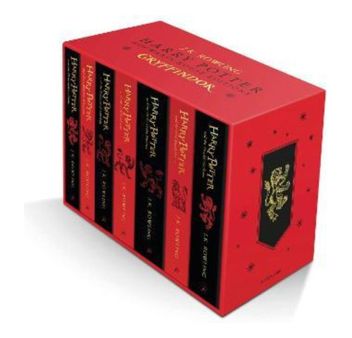 Harry Potter Gryffindor House Editions Paperback Box Set, de Rowling, J. K.. Editorial Bloomsbury Publishing, tapa dura, edición 1 en inglés, 2022